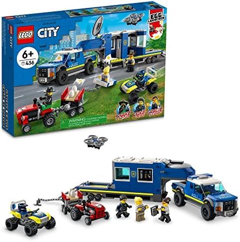 LEGO City Police Mobile Command Truck 60315 Building Toy Set for Kids, Boys, and Girls Ages 6+ (4... | Amazon (US)