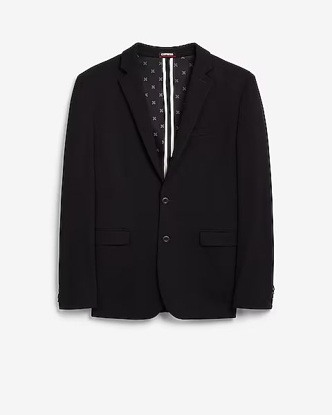 Extra Slim Black Luxe Comfort Soft Suit Jacket | Express