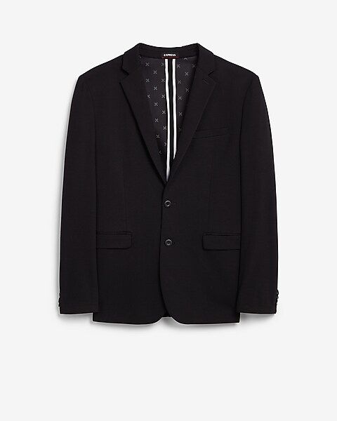 Extra Slim Black Luxe Comfort Soft Suit Jacket | Express