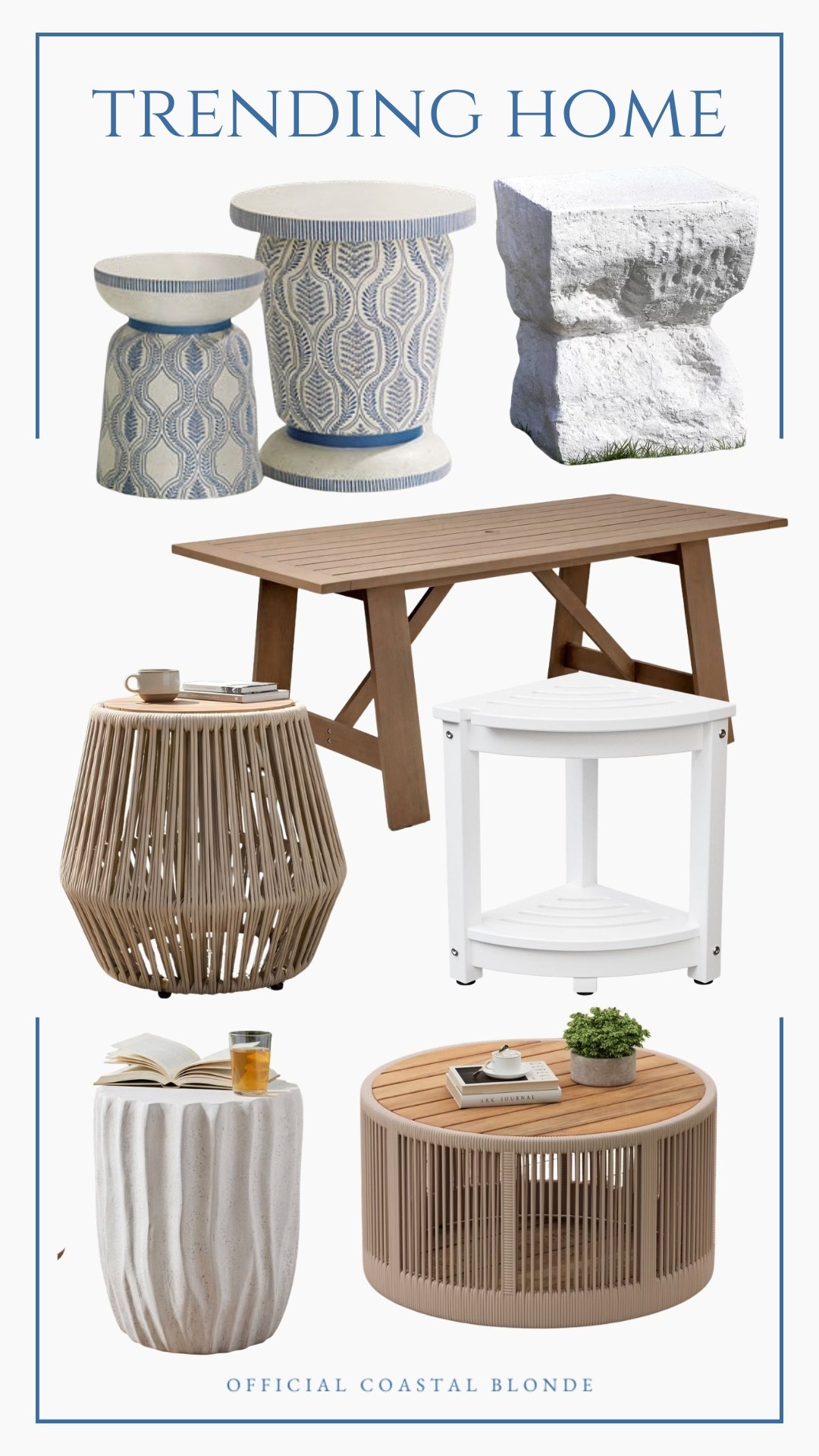 BLOG POST
Outdoor patio tables 
Home decor 
Outdoor furniture 
Wicker table 
White table 
Patio furniture 

#LTKSaleAlert #LTKHome #LTKSeasonal