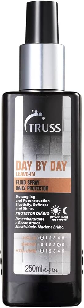 Truss Leave-In Day by Day | Hidratação, Proteção e Brilho Intenso | 250ml | Amazon (BR)