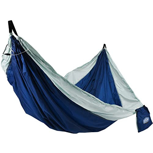 Equip Outdoors Portable Camping Illuminated Hammock, Hanging Kit Included, Two Person Light Up Hammock, Blue, 124'' L x 77'' W (99554) | Amazon (US)