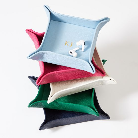 Classic Leather Catchall Tray | Mark and Graham