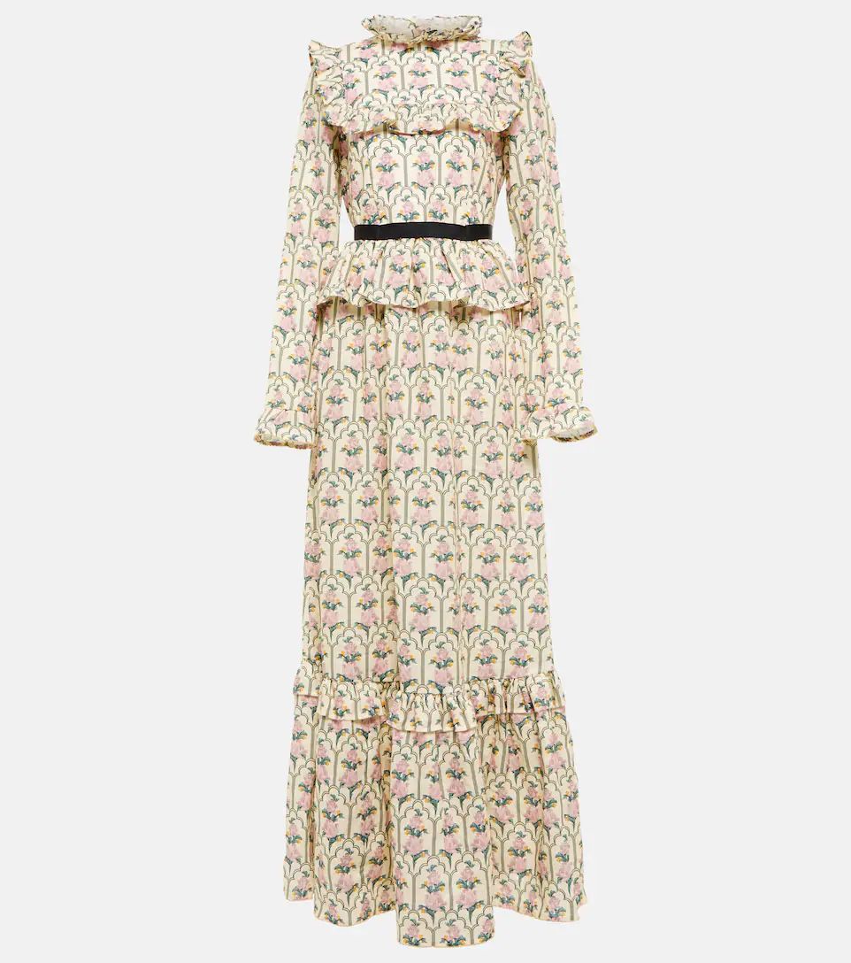 Sesamo floral linen maxi dress | Mytheresa (US/CA)