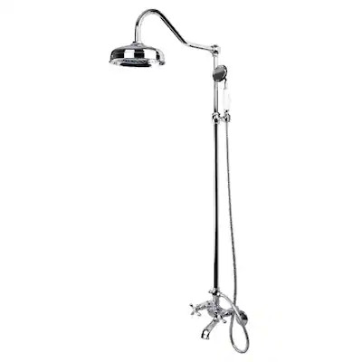 Kingston Brass Vintage Clawfoot Tub Faucet Package with Shower Combo | Bed Bath & Beyond