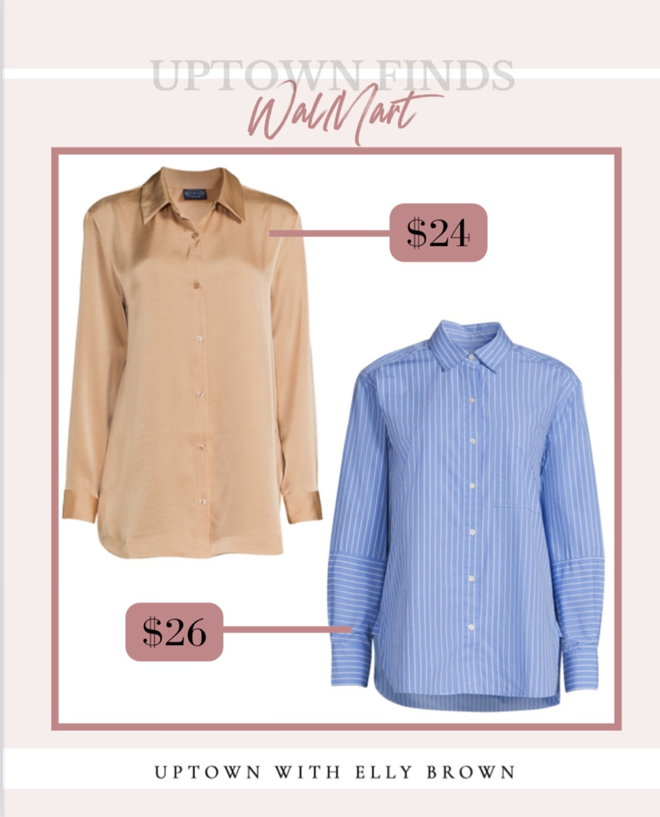 Recently found these two tops at Walmart for under $30! 
Great for work outfits or teacher outfits 

#LTKunder50 #LTKstyletip #LTKworkwear