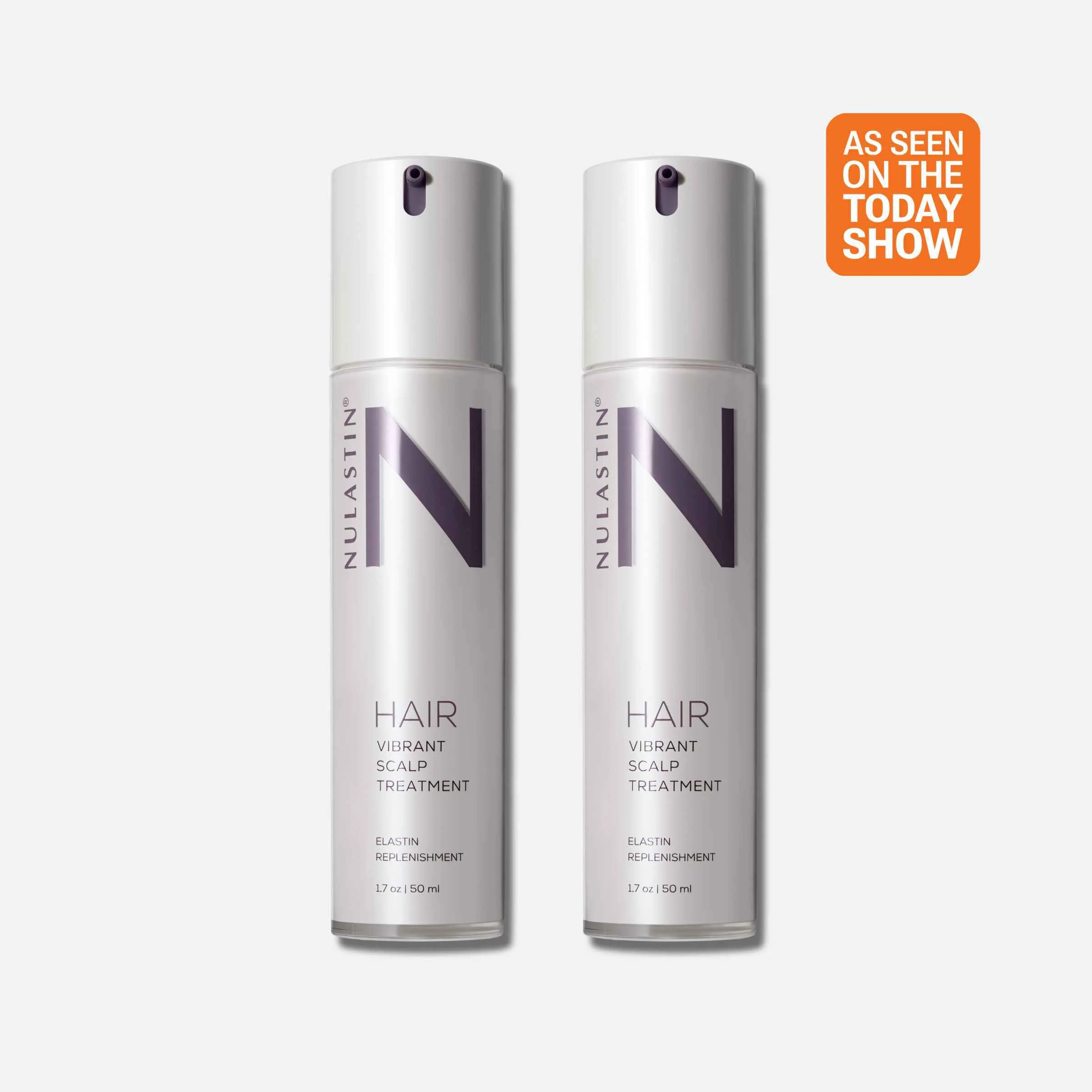 Vibrant Scalp Treatment 2-Pack | Award Winning Hair Enhancing Serum | NULASTIN