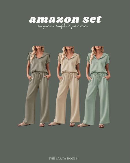 Amazon set you will love! Super soft and $40!

#amazonfind

#LTKMidsize #LTKOver40 #LTKSaleAlert