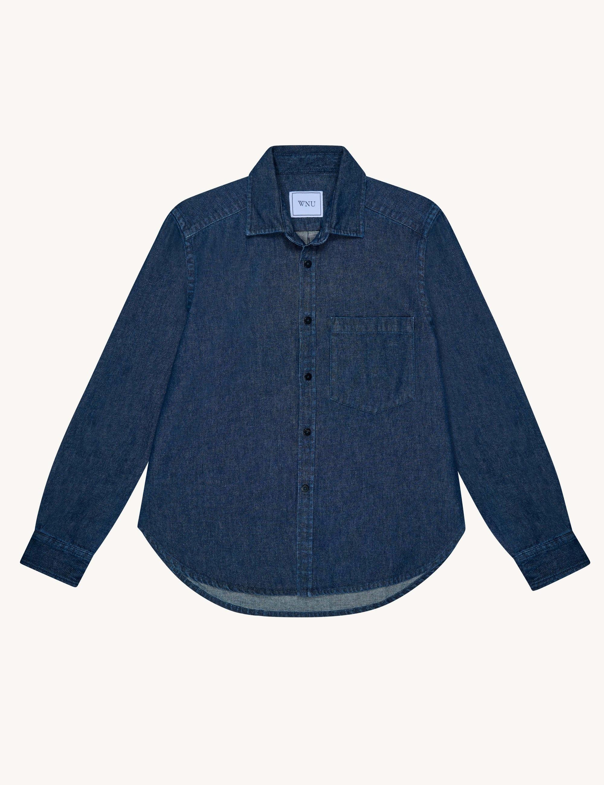 The Classic: Denim, Indigo | With Nothing Underneath