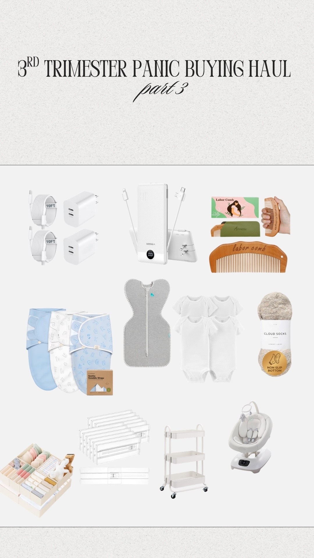 The 3rd trimester panic buying continues 😅


#LTKBaby #LTKBump #LTKKids