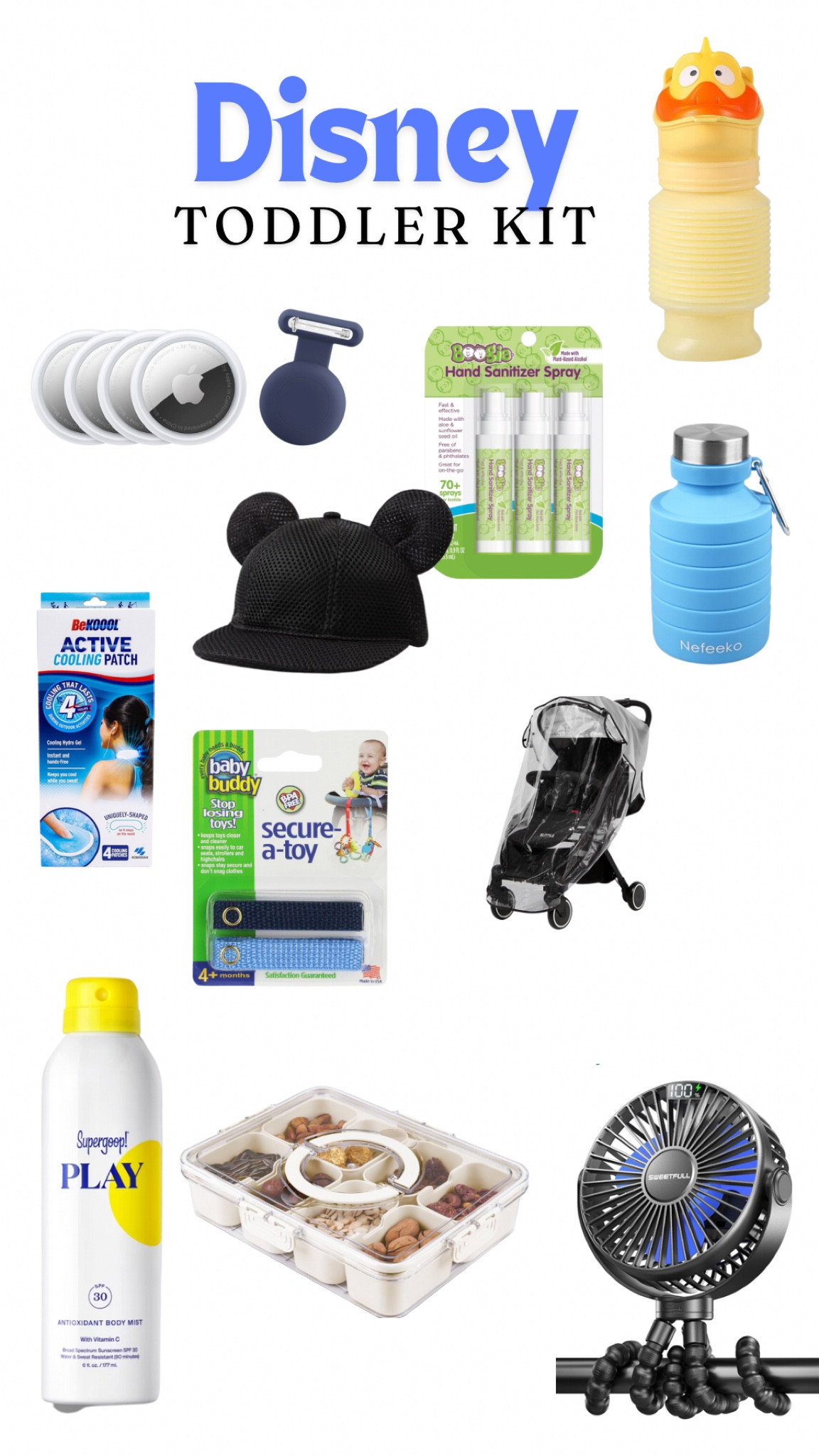 Disney toddler kit. Everything you need to keep in your backpack when in Disneyy

#LTKKids #LTKTravel #LTKFamily