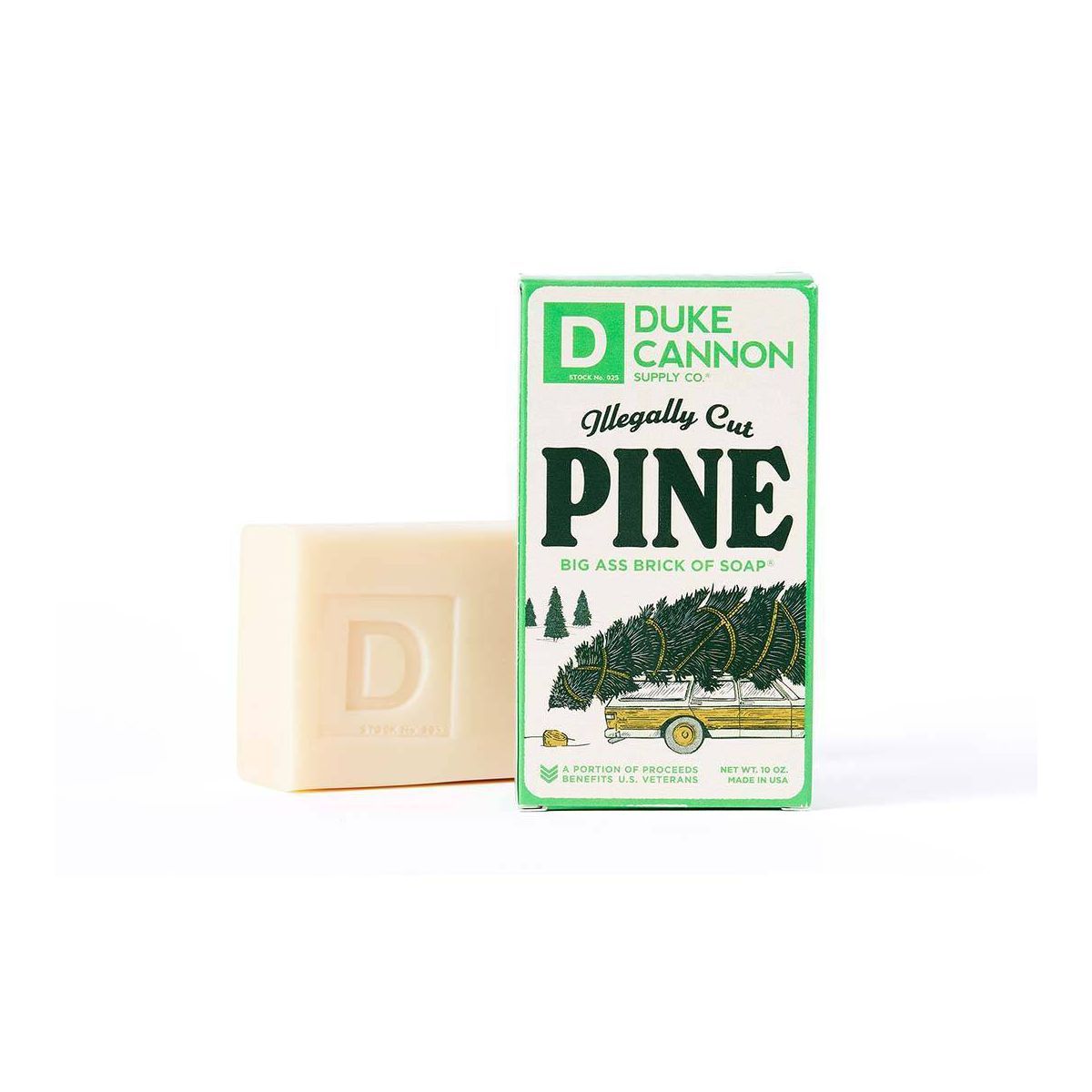 Duke Cannon Supply Co. Pine Bar Soap - 10oz | Target