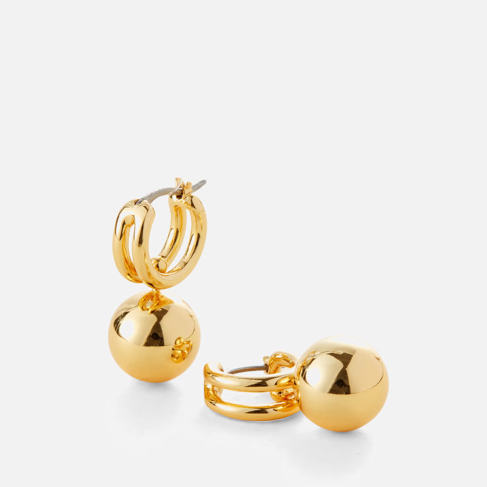 Jenny Bird Lyra 14K Gold-Plated Huggie Drop Earrings | Coggles | Coggles (Global)