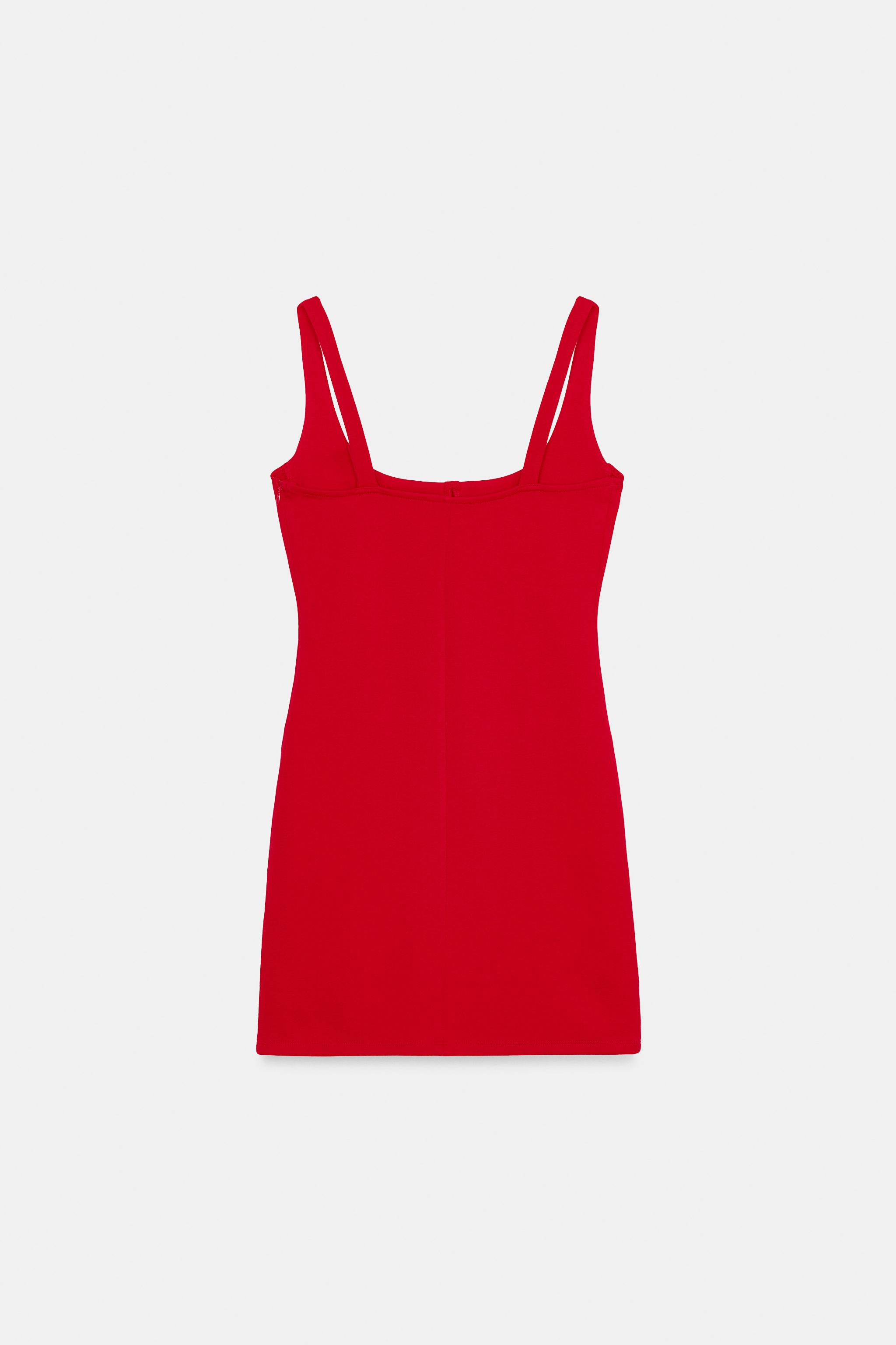 SHORT INTERLOCK DRESS | Zara UK