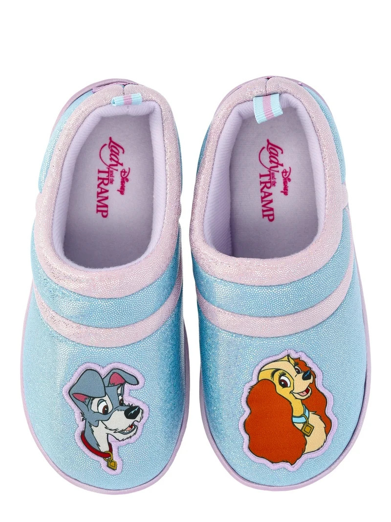 Disney Lady and the Tramp Toddler Girls’ Character Slippers | Walmart (US)