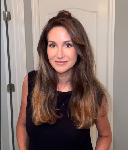 Today, I'm sharing a quick and easy half-up half-down hair tutorial that's perfect for those casual days. (Video is on Instagram!)

#HairTutorial #EasyHairstyle  #HairInspo #over50 #over50hairstyles #BeautyTips #midlifestyle #hairstyling #over50hair #hairtips #longhair #over40hair

#LTKbeauty