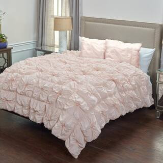 Pink 2-Piece Pink Twin Comforter Set | The Home Depot
