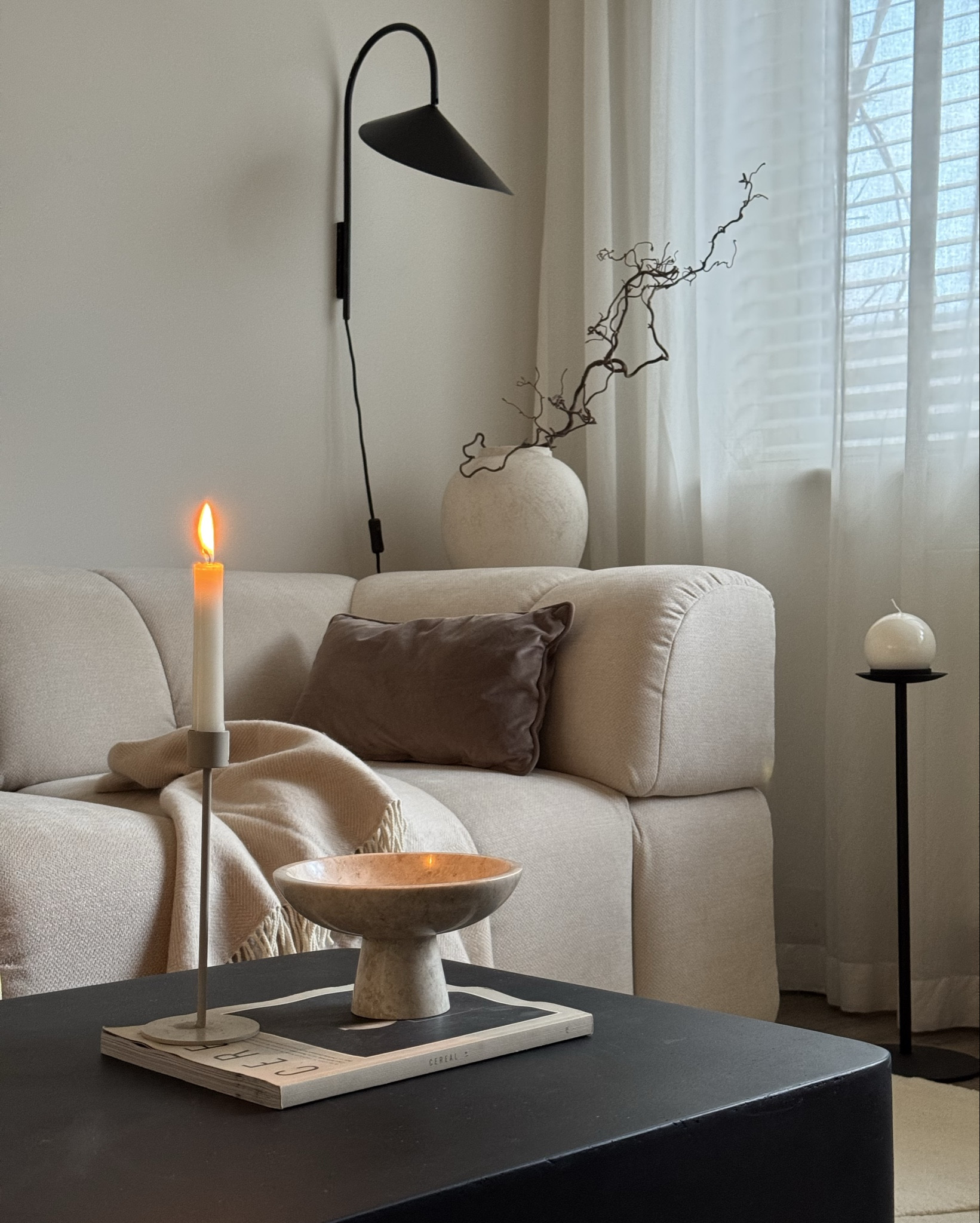 Coffee table decor

Marble bowl, floor standing candleholder, William Wood oblong coffee table, candlestick, knot cushion, H&M home decor, neutral decor. 

Use code HOH for 20% discount from William Wood  

#LTKhome #LTKeurope #LTKuk