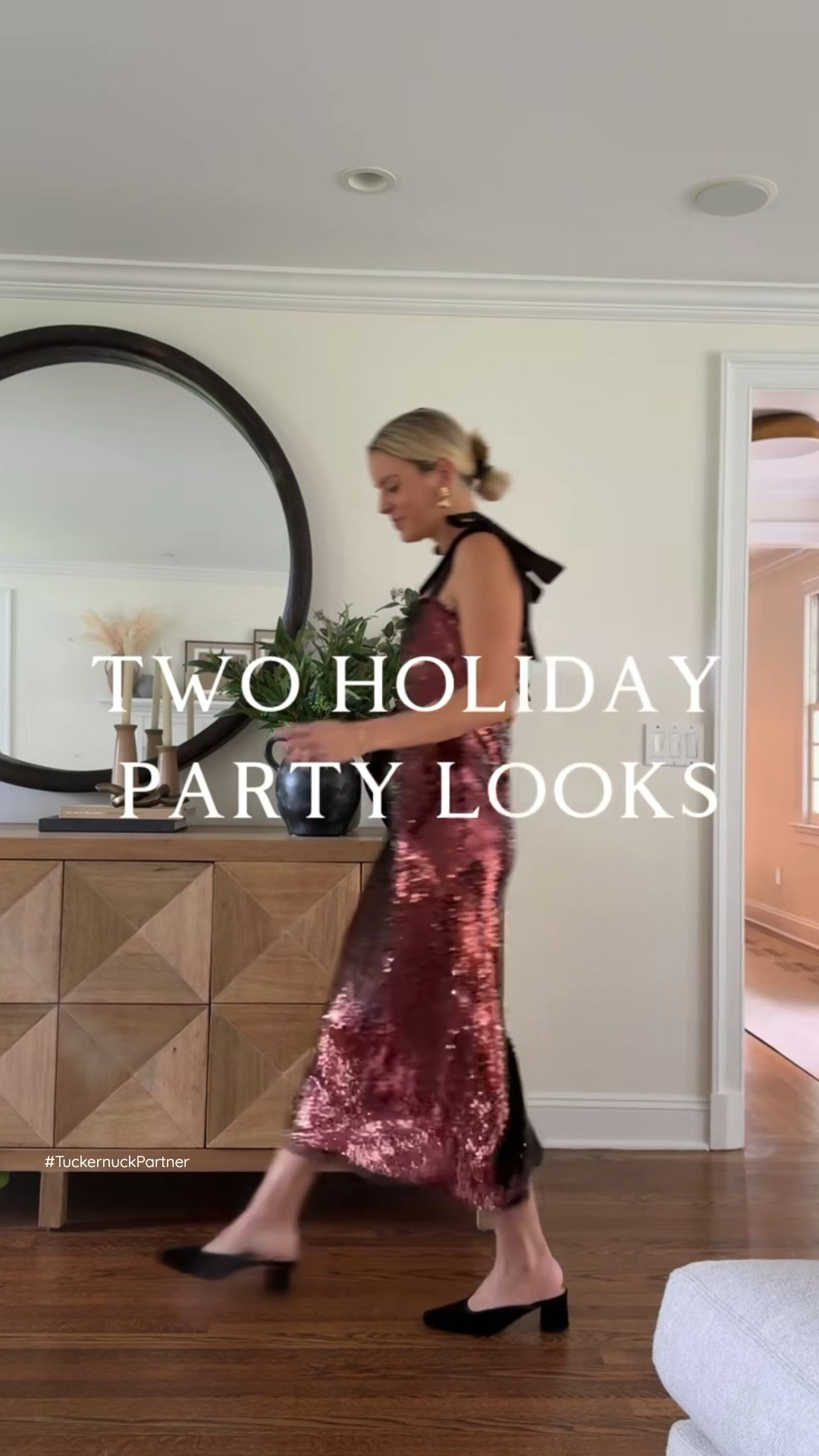 If you’re in search of a holiday party or fall/winter wedding guest dress @tuckernuck has you covered!

Sequin dress - size small, tts, I’m 5’5
Black dress - size small, could have done an XS
Shoes - tts

 #tuckernuckpartner 

#LTKParties #LTKHoliday #LTKWedding