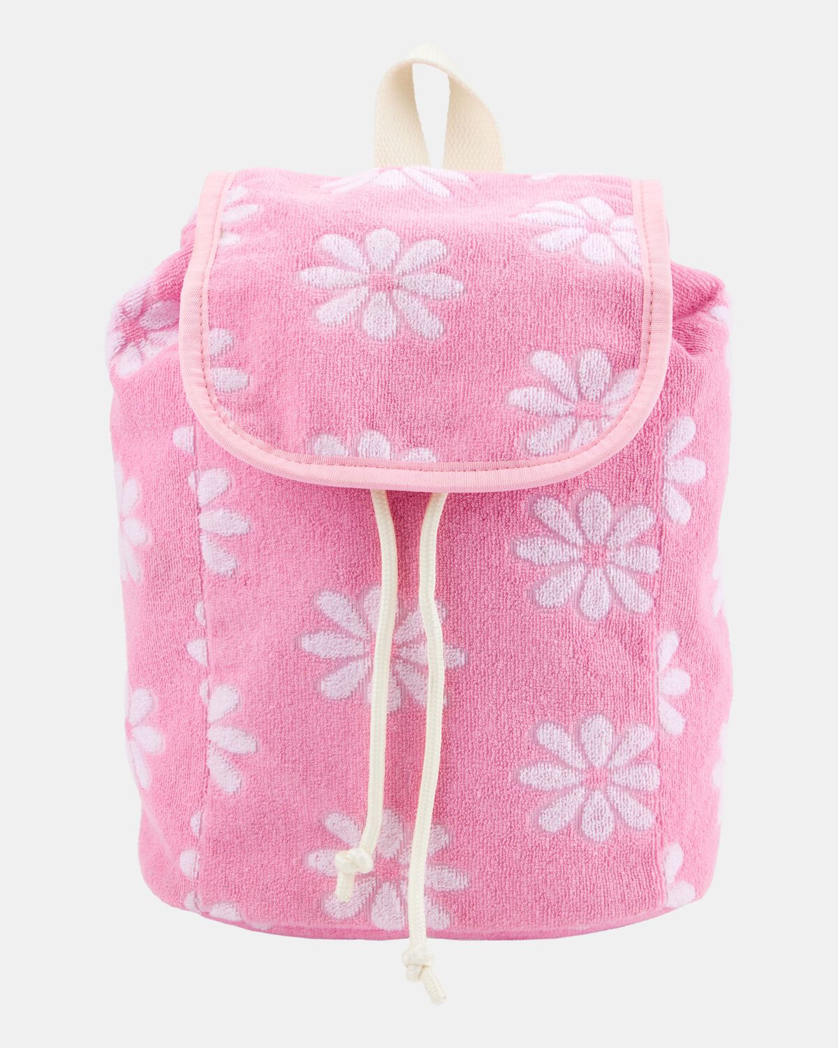 Girls Flower French Terry Mini Backpack - Pink | Carter's Inc