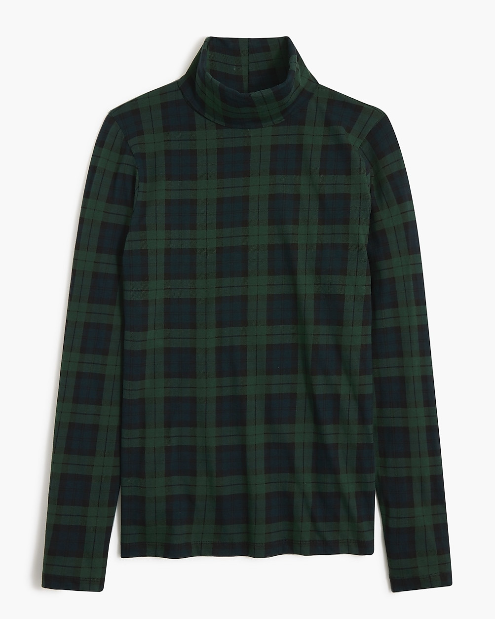 Printed tissue turtleneck | J.Crew Factory