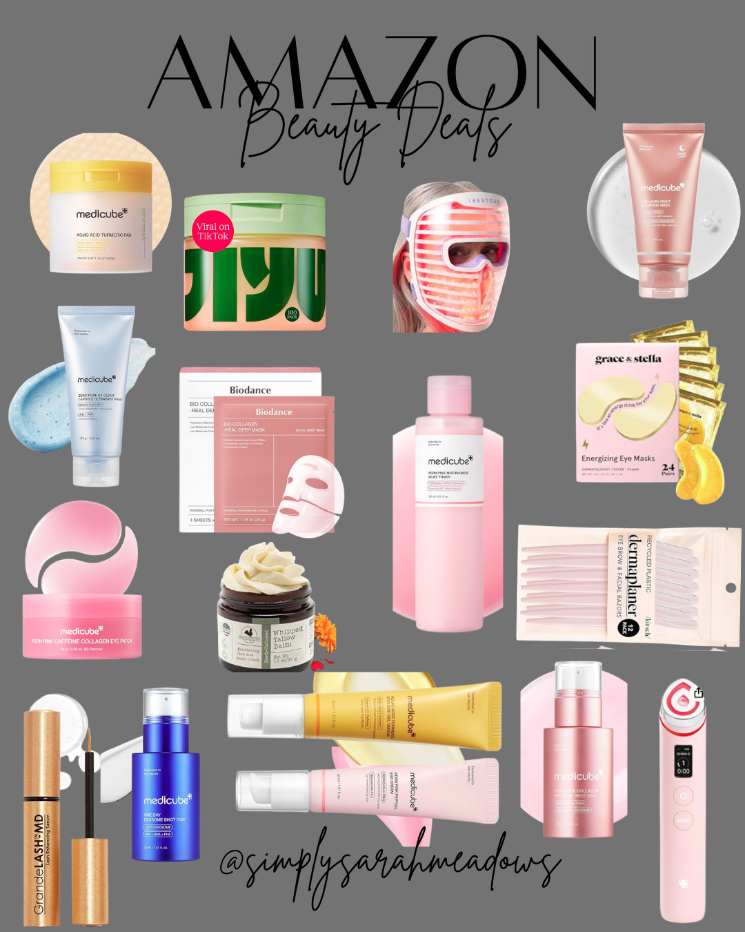 Check out these must-haves for your skincare routine. Find them all on my Amazon store @simplysarahmeadows #SkincareEssentials #AmazonFinds #LTKBeauty #LTKSkinCare #KoreanSkinCare #MySkinCareRoutine #BeautyMustHaves #LTKSaleAlert #BeautySale #MothersDay #LTKMothersDay #LTKOver40 

 