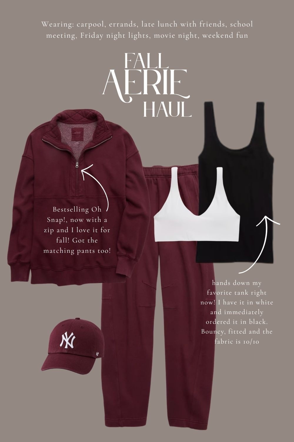 @Aerie haul for fall!

#LTKOver40 #LTKMidsize #LTKActive
