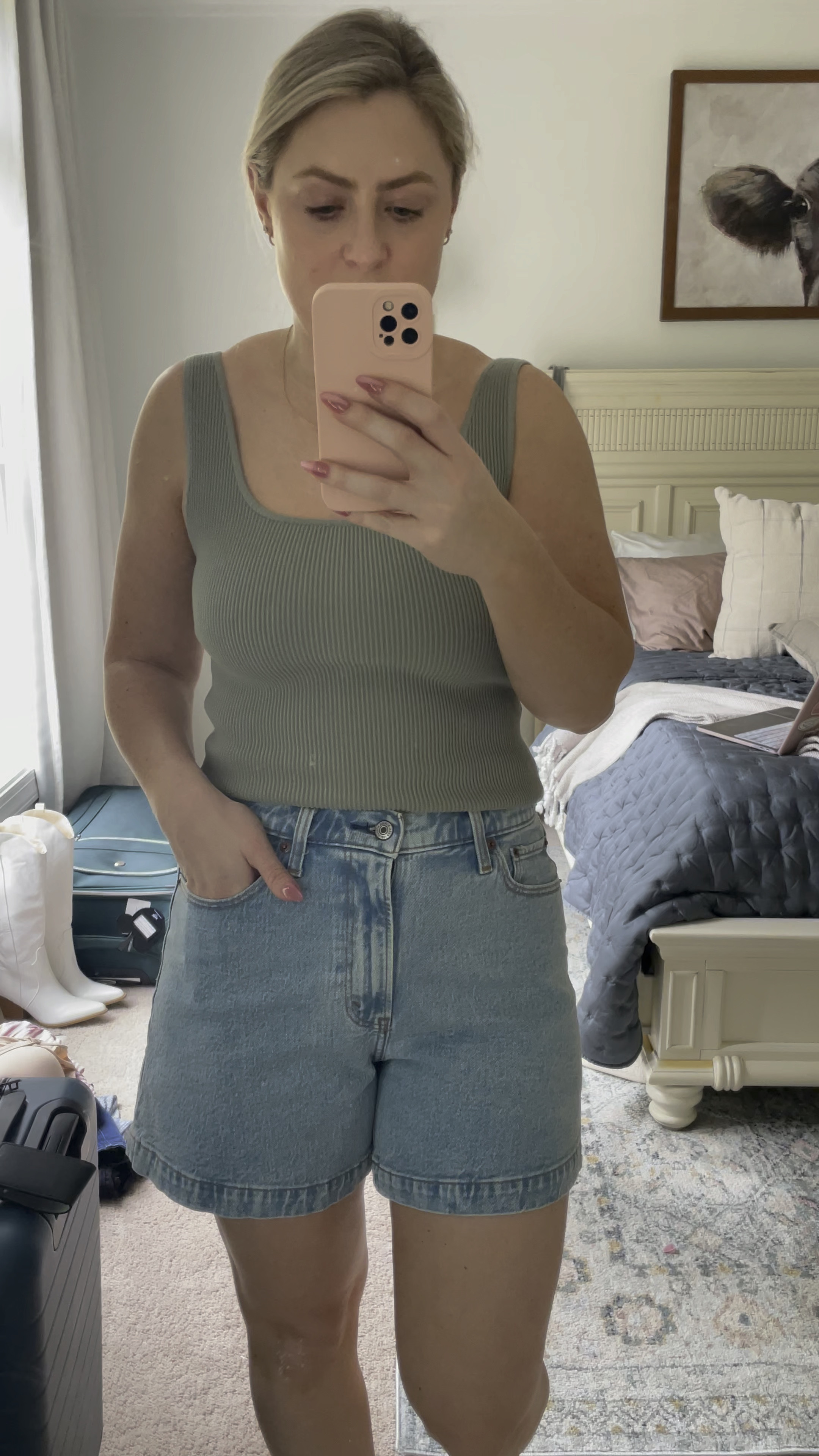 Abercrombie SHORT SALE IS ON! I cannot recommend the Dad Shorts enough! I love the length and fit 

I’m wearing a 29 (I have some room) and I’m 5’6”, 156lbs, and typically a 6-8!

#LTKSaleAlert #LTKFindsUnder100 #LTKStyleTip