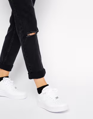 Nike white air force 1 '07 sneakers | ASOS (Global)