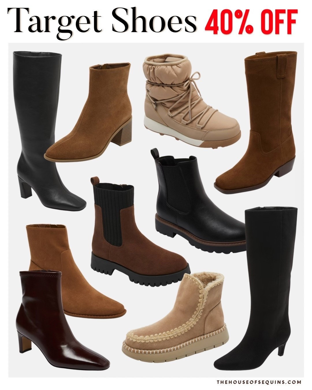 Target Shoes Now 40% OFF!