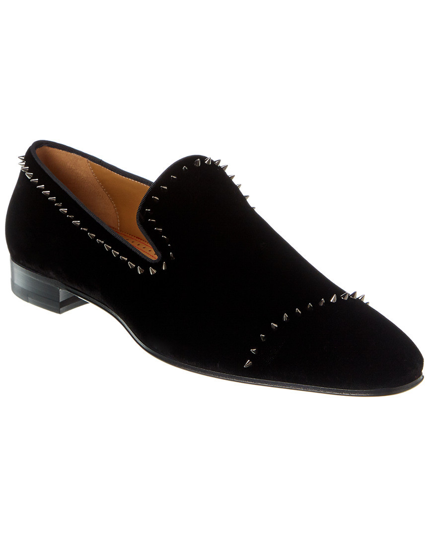 Christian Louboutin Dandelion Velvet Loafer | Gilt