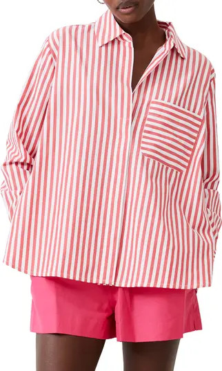 French Connection Thick Stripe Shirt | Nordstrom | Nordstrom