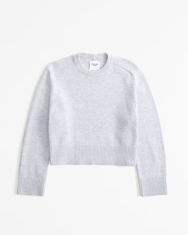 Wedge Crew Sweater | Abercrombie & Fitch (US)