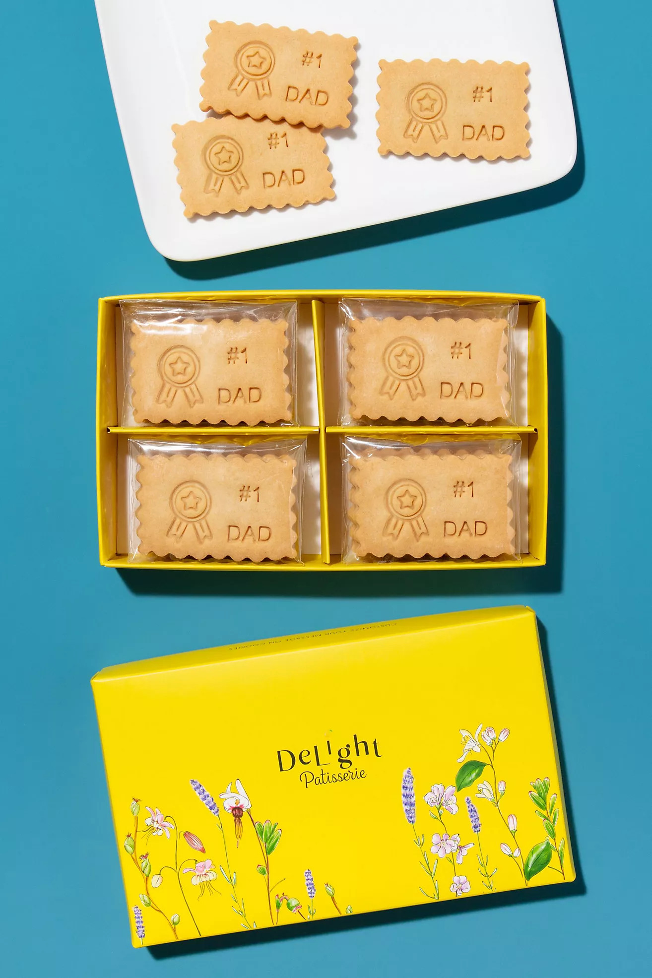 Delight Patisserie No.1 Dad Shortbread Cookies | Anthropologie (US)