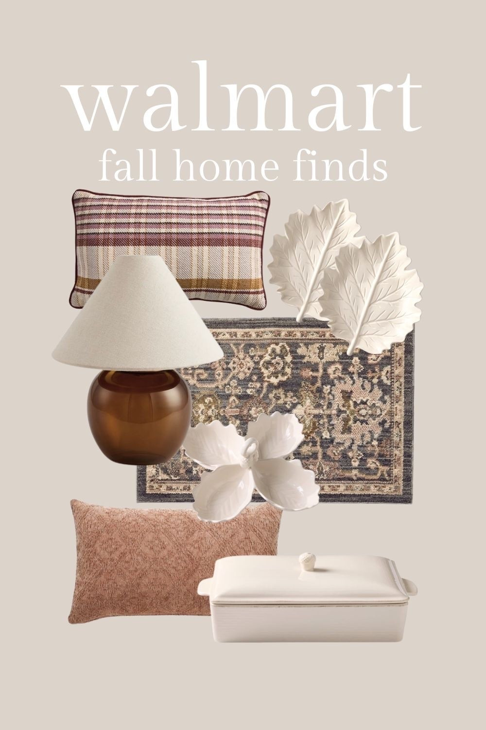 New Fall home finds at Walmart.