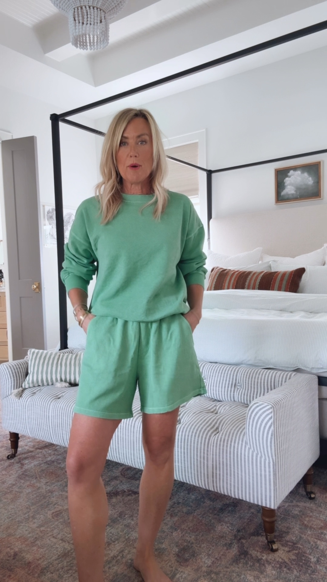 My old navy try-on order! 

Sizing:
Green shorts set (both xs, oversized fit)
Yellow set (both xs, oversized fit)
White set (both xs, oversized fit)
White skirt (xs, tts)
Shoes (run big, size down half) & bags 

#LTKOver40 #LTKselfcare #LTKSaleAlert