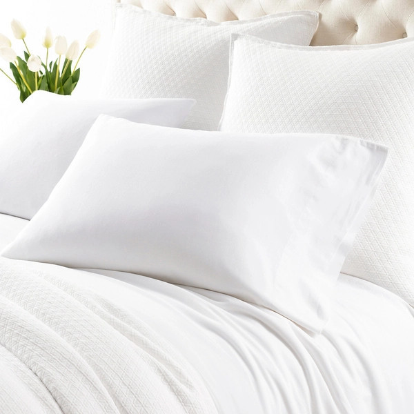 Cozy Cotton White Sheet Set | Annie Selke