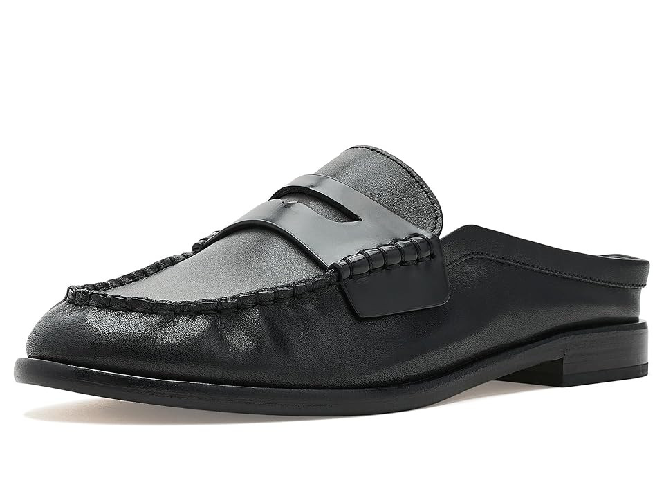 rag & bone Carter Mules Women's Flat Shoes Black : EU 38.5 (US Womens 8.5) M, Leather | Zappos