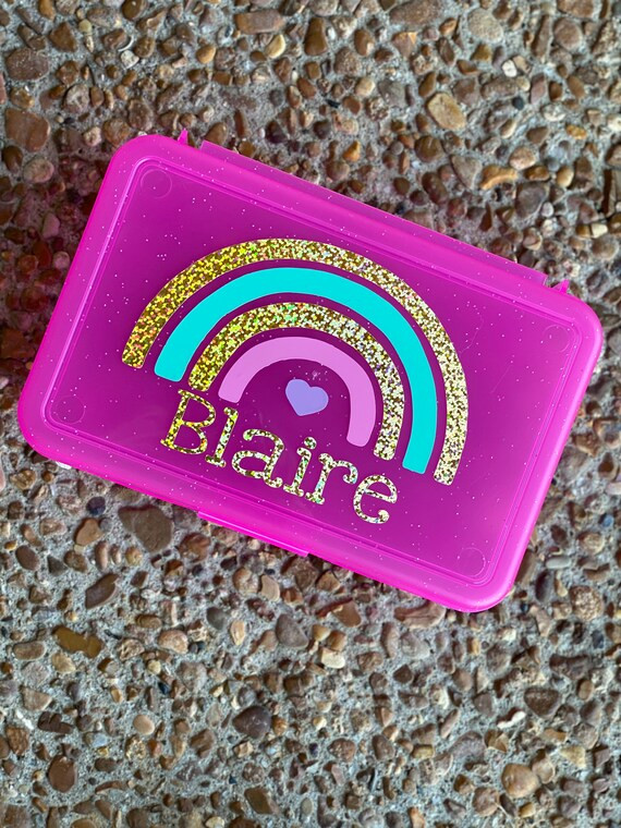 Personalized Pencil Box Monogrammed School Supplies Monogram - Etsy | Etsy (US)