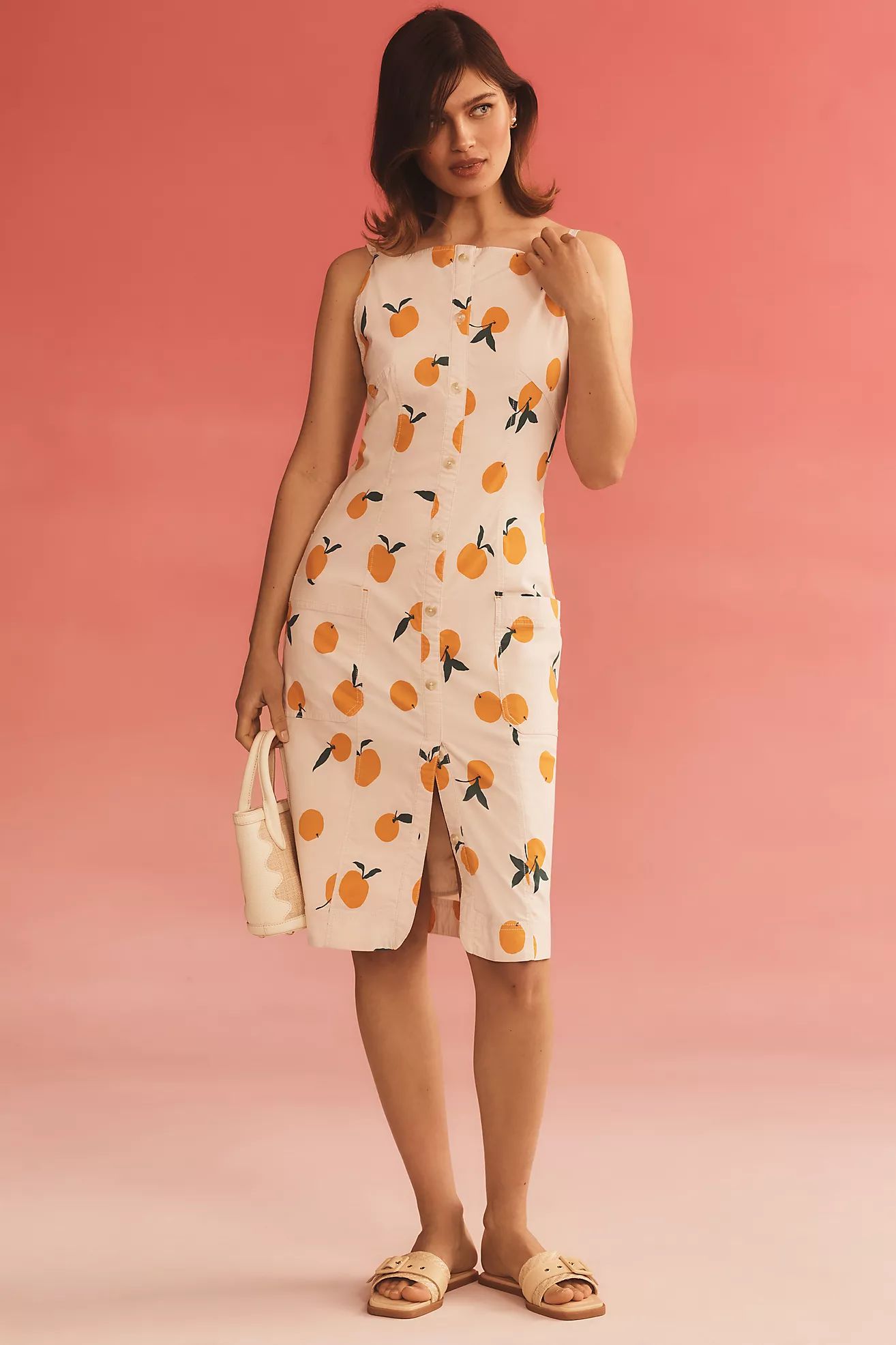 The Dylan Mierzwinski Colette Midi Dress by Maeve | Anthropologie (US)