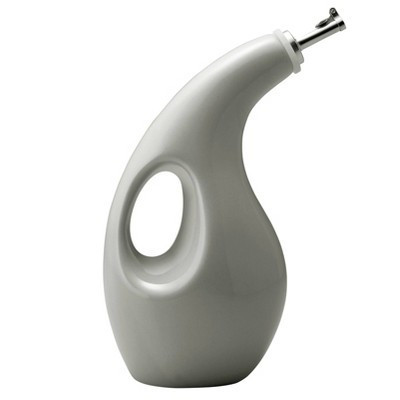 Rachael Ray 24oz Stoneware Extra Virgin Olive Oil Dispenser Bottle Gray | Target
