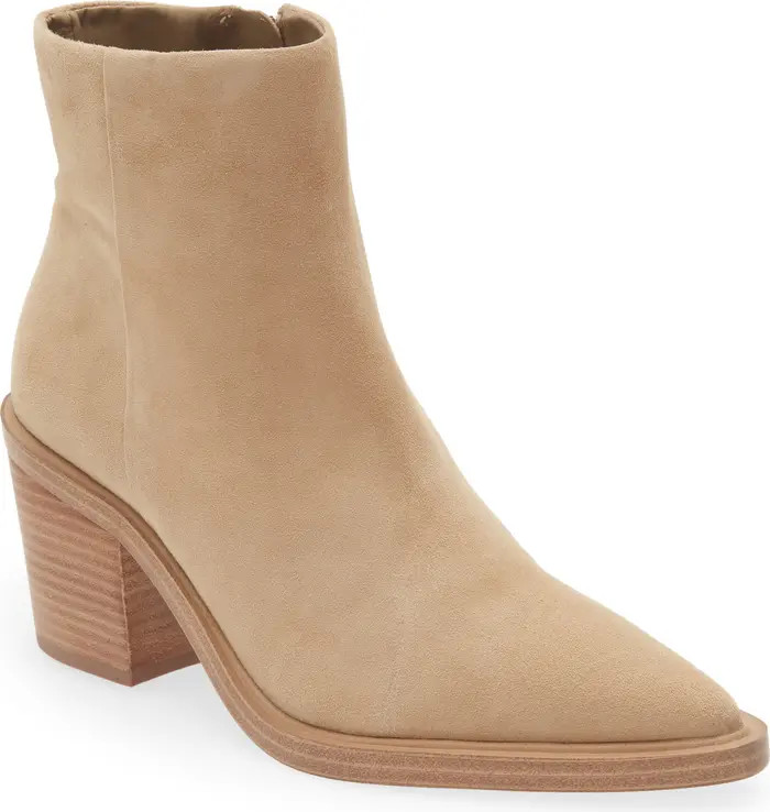 Rinvalla Pointed Toe Leather Bootie | Nordstrom