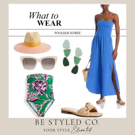 Vacation look - beach outfit - poolside party - swim look 

#LTKStyleTip #LTKOver40 #LTKSwim