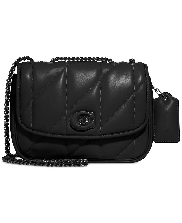 COACH Quilted Pillow Madison Shoulder Bag with Chain Strap & Reviews - Handbags & Accessories - M... | Macys (US)