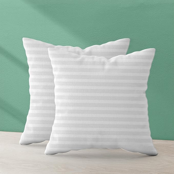 Trendy Home 24x24 Throw Pillow Insert (Set of 2, White) Bed and Couch Pillows Stuffer Hypoallerge... | Amazon (US)