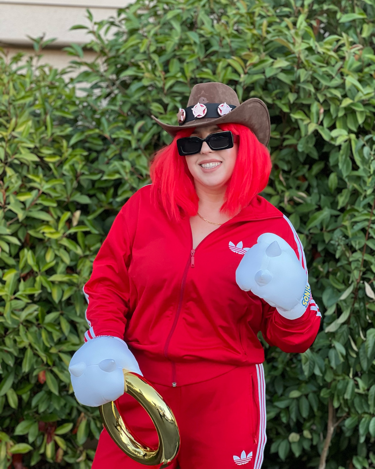 Halloween costume idea / video game character costume / video game cosplay / Knuckles cosplay / Sonic the Hedgehog cosplay 

#LTKFindsUnder100 #LTKMidsize #LTKHalloween