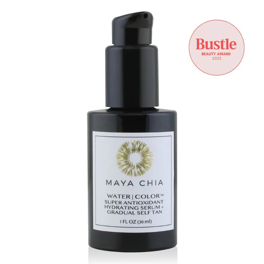 Water | Color - Tinted Super Antioxidant Hydrating Serum + Gradual Sunless Tanner | Maya Chia, LLC