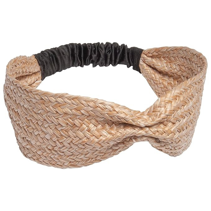The Hair Edit Raffia Woven Headband | Amazon (US)