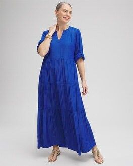 Tiered A-line Maxi Dress | Chico's
