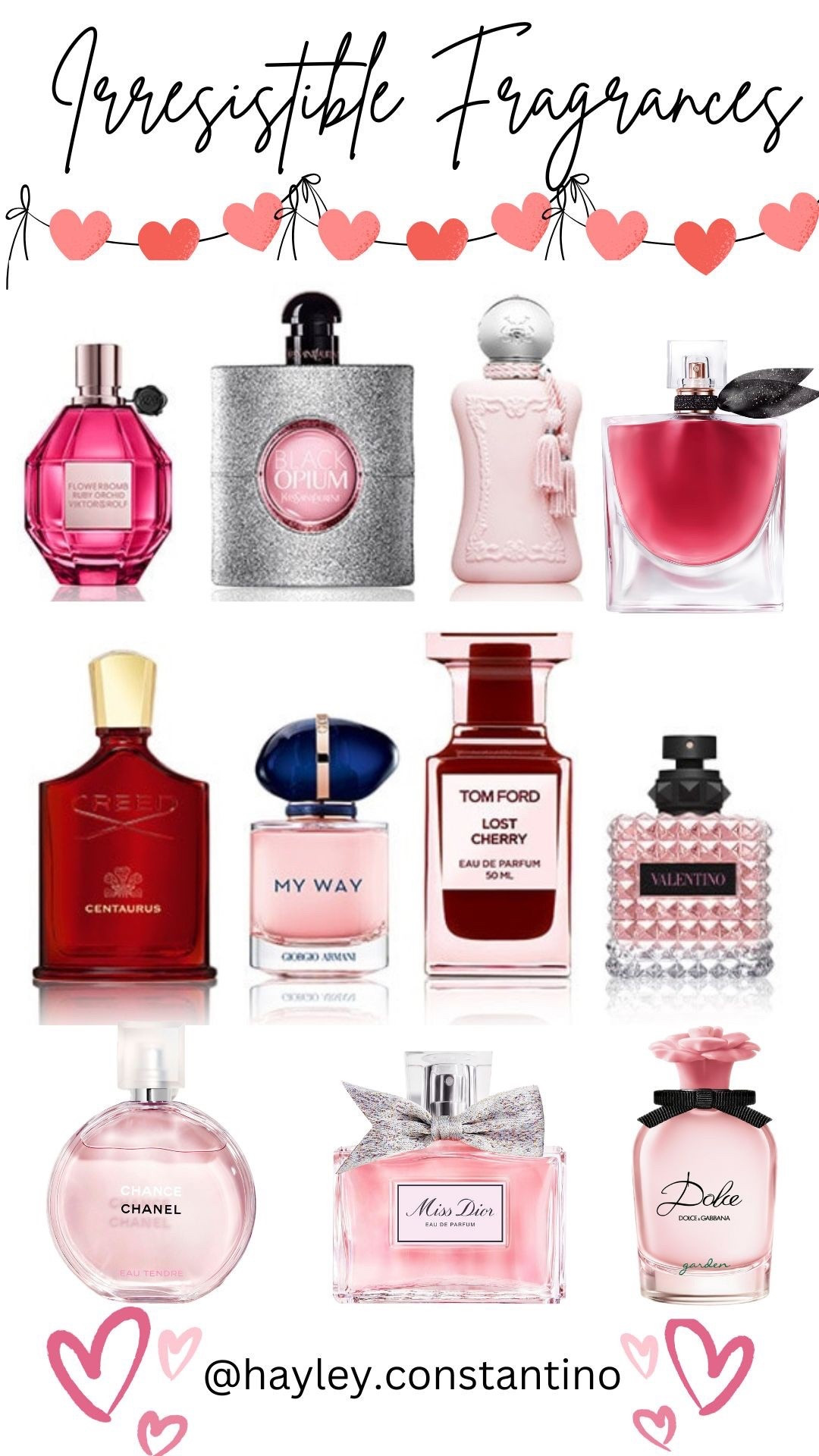 Do you have a signature scent ? Ready to make 2026 your best-smelling era yet? Because an irresistible fragrance isn’t just perfume…it’s your confidence booster, your flirt energy, your quiet power move, and your “I know I smell amazing” moment all in one bottle.
Think soft, feminine, warm, and a little dangerous—in the best way. The kind of scent that makes people do a double take, lean closer, and remember you long after you leave the room. Wear it for date nights, girls’ nights, brunches, big life moments—or just because you deserve to feel irresistible on a random Tuesday.
Gift it to your mom, your bestie, your daughter, your partner—or especially to yourself—because confidence is always in style, romance never goes out of season, and 2026 is the year you walk into every room smelling unforgettable.
Go ahead… pick the fragrance that makes hearts flutter and heads turn. Your signature scent era starts now 💋✨

#perfume
#womensfragrances 

#LTKBeauty #LTKselfcare #LTKGiftGuide